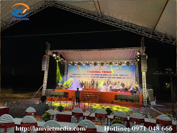 Hiển thị ảnh tin tức thuộc Tổ chức sự kiện Lâm Việt Media - Chuyên cho thuê dịch vụ âm thanh, ánh sáng Hình ảnh cho tin Tổ chức sự kiện Lâm Việt Media - Chuyên cho thuê dịch vụ âm thanh, ánh sáng